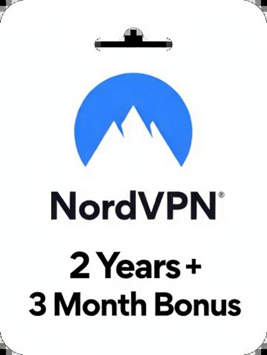 NordVPN Plus subscription 2 Years (+3 Months Bonues)
