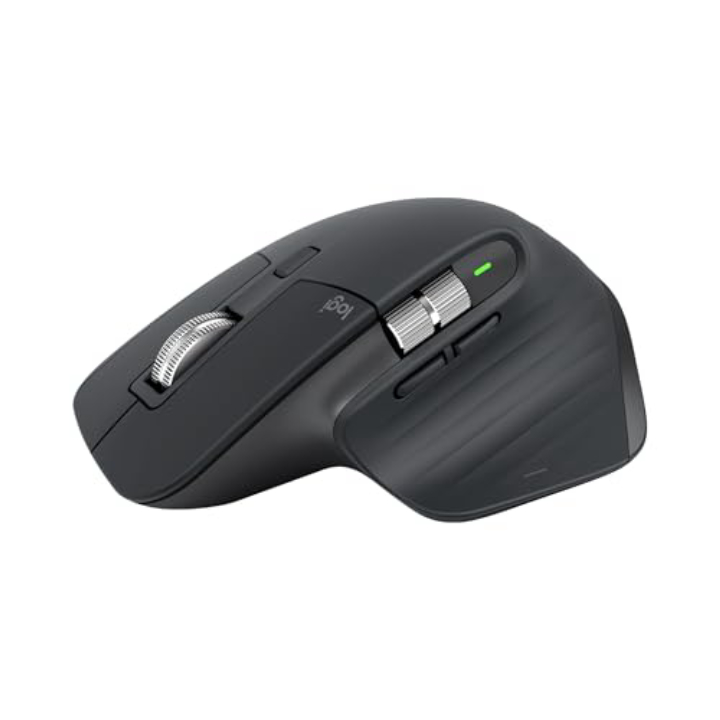 Logitech MX Master 3S Wireless Mouse – 8K DPI, Quiet Clicks