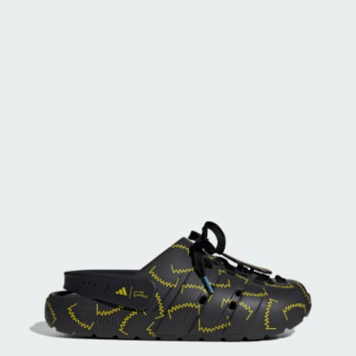 adidas Men's The Simpsons Adilette Clog Yellow
