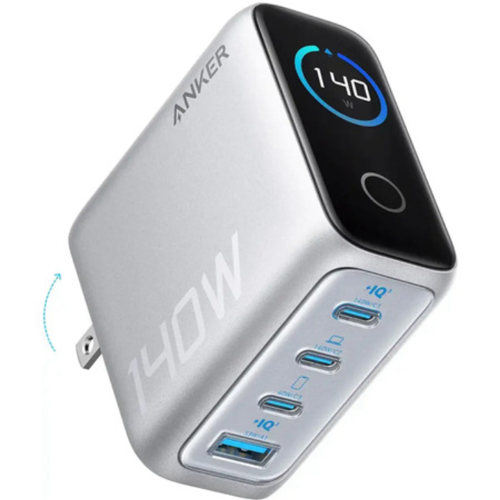 Anker Up to 140W 4-Port PD 3.1 Laptop Charger