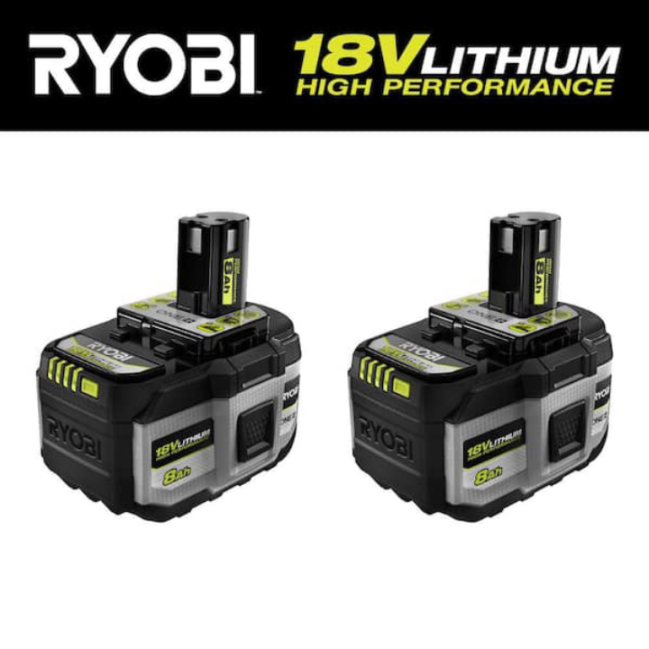 Ryobi One+ 18V 8.0 Ah High Performance Battery Pack