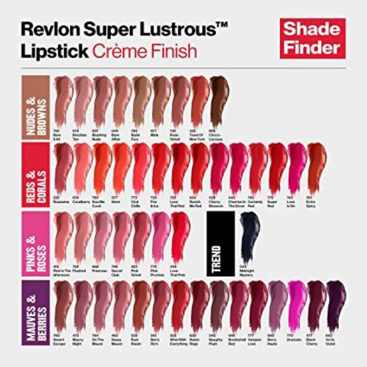 Revlon Super Lustrous Lipstick 0.15 Oz