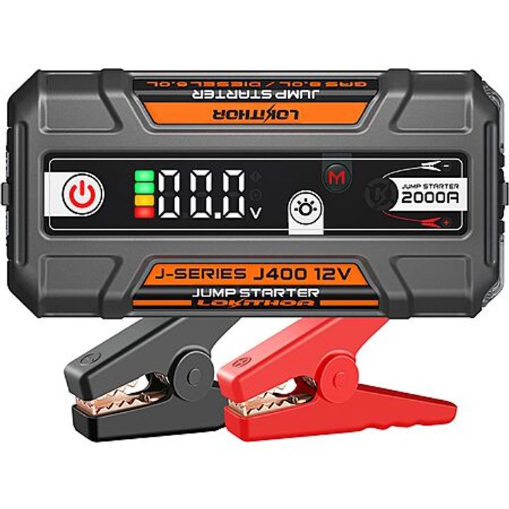 LOKITHOR J400 2000A 12V Portable Car Jump Starter